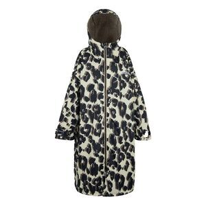 Regatta Unisex Adult Changing Leopard Print Robe / Multicolored